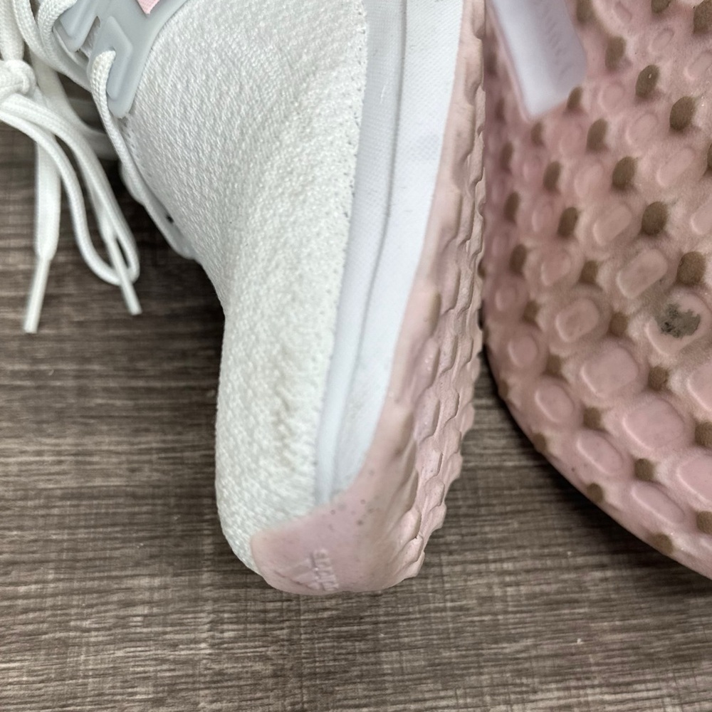 Adidas  UBounce DNA Sneakers in Cloud White/Clear Pink/Silver Metallic [S7170] - Picture 12 of 12